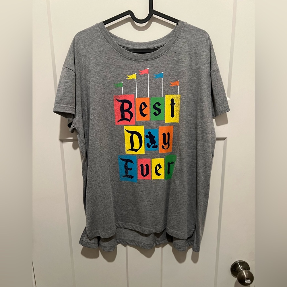 Gray Disney tee shirt